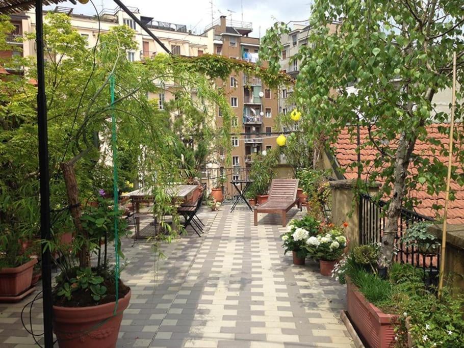 Ferienwohnung Design&Terrazzo A 5 Min Dal Centro - Laura'S House Mailand Exterior foto